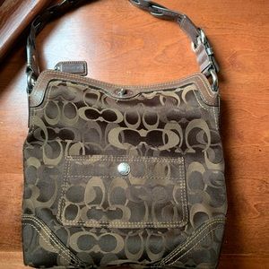 Vintage Coach Monogram Bag